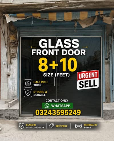 NEW GLASS DOOR SELLING URGENT