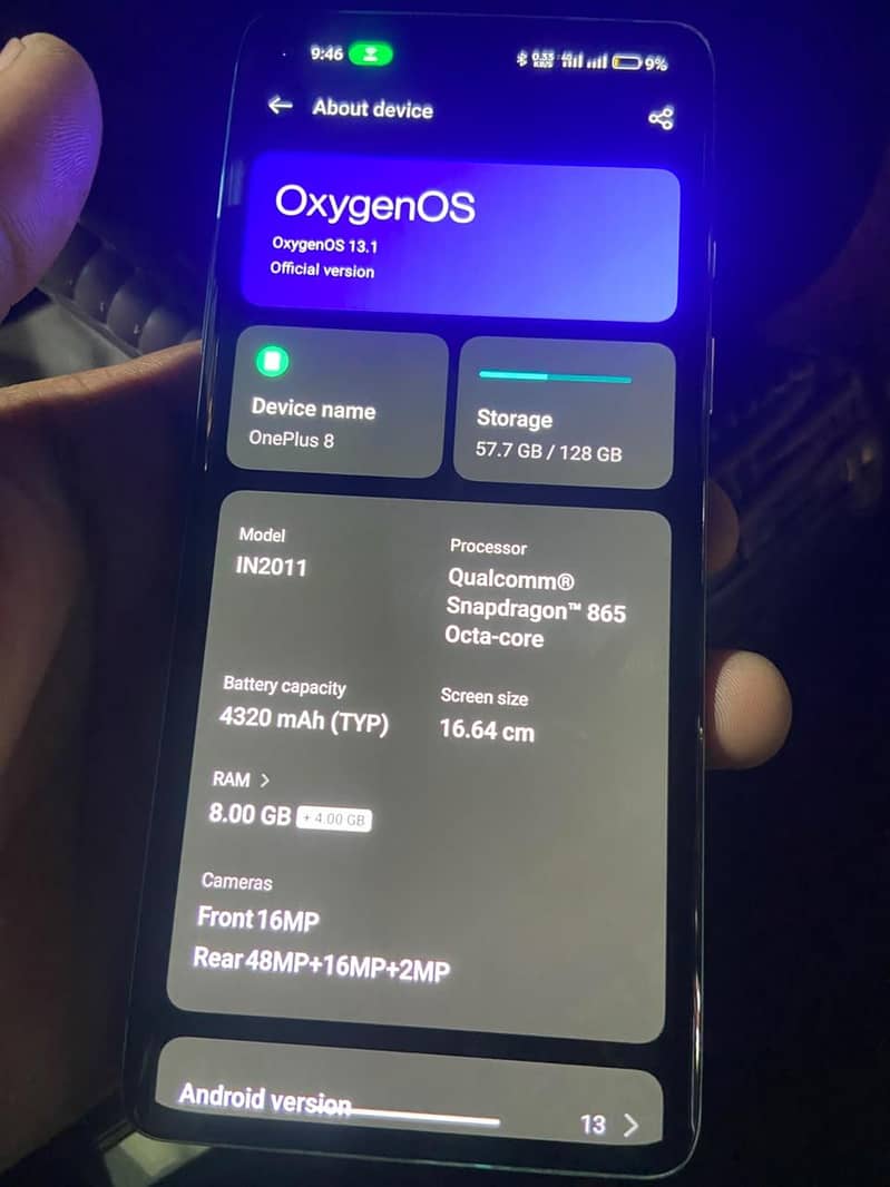 One Plus 8 6