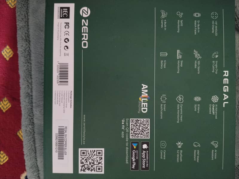zero regal smart watch 3