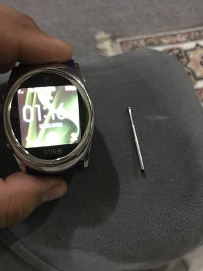 BURG Smartwatch (WP12109) - SIM & Memory Card Slot | HD Camera |
