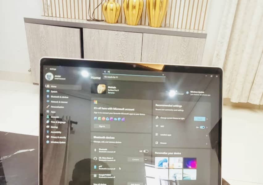 Microsoft Surface Pro 9 tablet without keyboard (typecover) 2