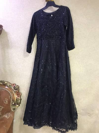 beautiful black stonework maxi not used