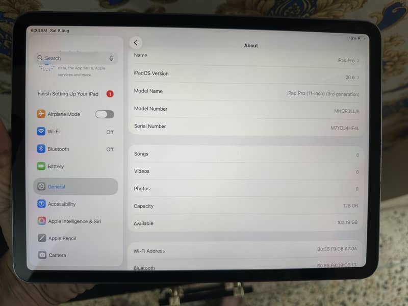 iPad Pro M1 11inch 3rd Generation 6