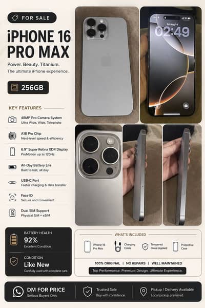 Apple iPhone 16 Pro Max