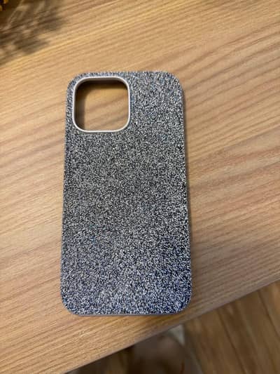 14 pro max Original Swarovski Glittery siver case buyed from UK