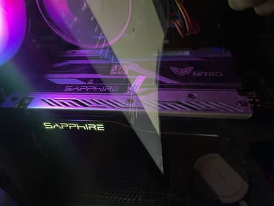 Amd Rx480sapphirenitro Brand newcondition rarely used first owner card