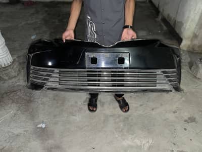 Toyota corolla genuine bumper original paint
