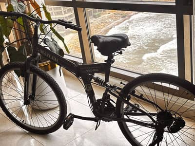 Folding mountain bike