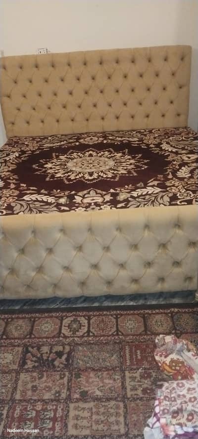 Wooden Double Bed New Molti Mattress