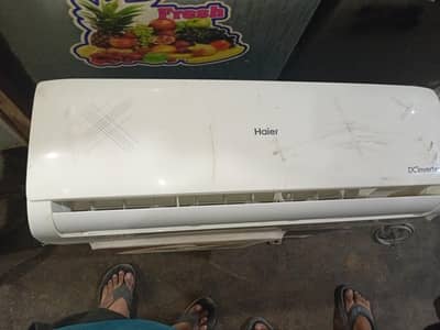 1 ton haier inverter ac for sale 10 / 10 condition full genuin