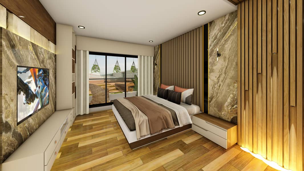 Interior design with layout 4