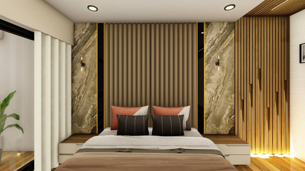 Interior design with layout 5