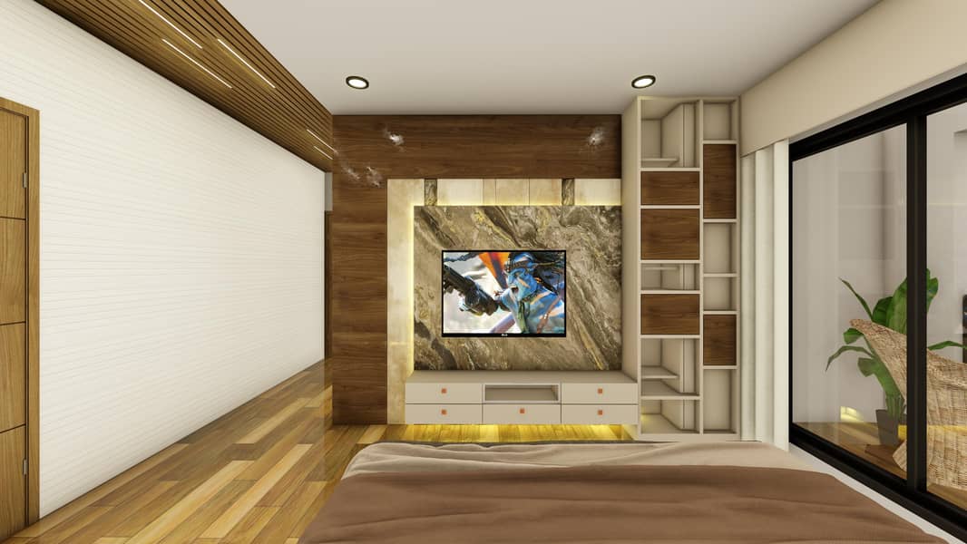 Interior design with layout 6