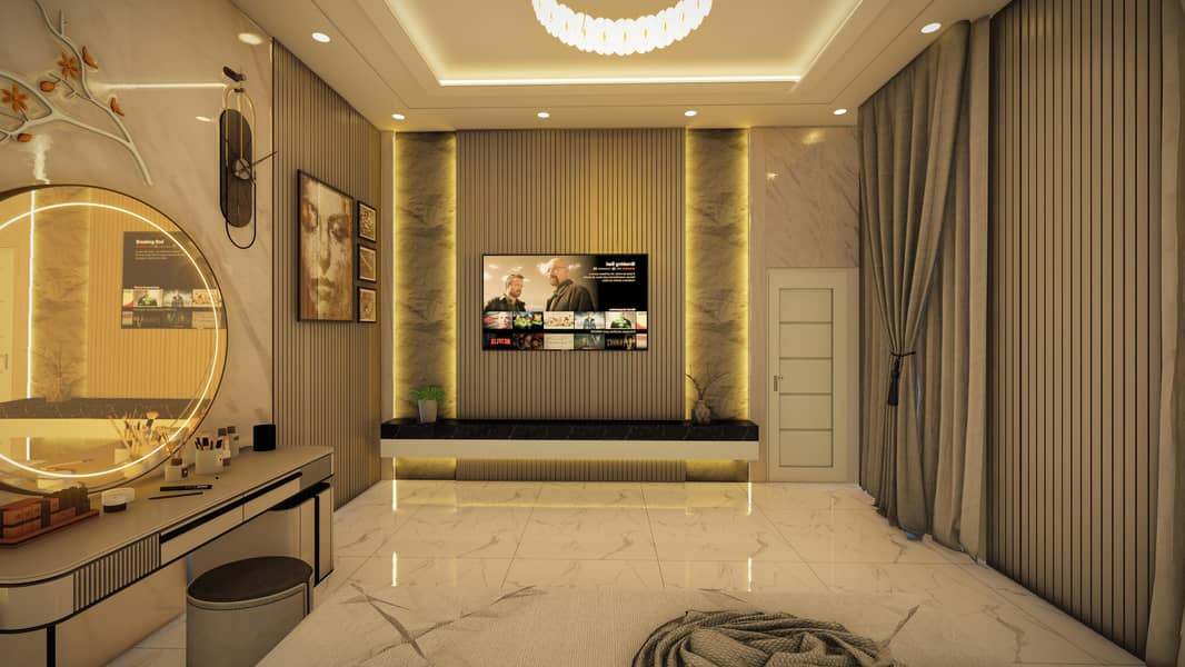 Interior design with layout 15