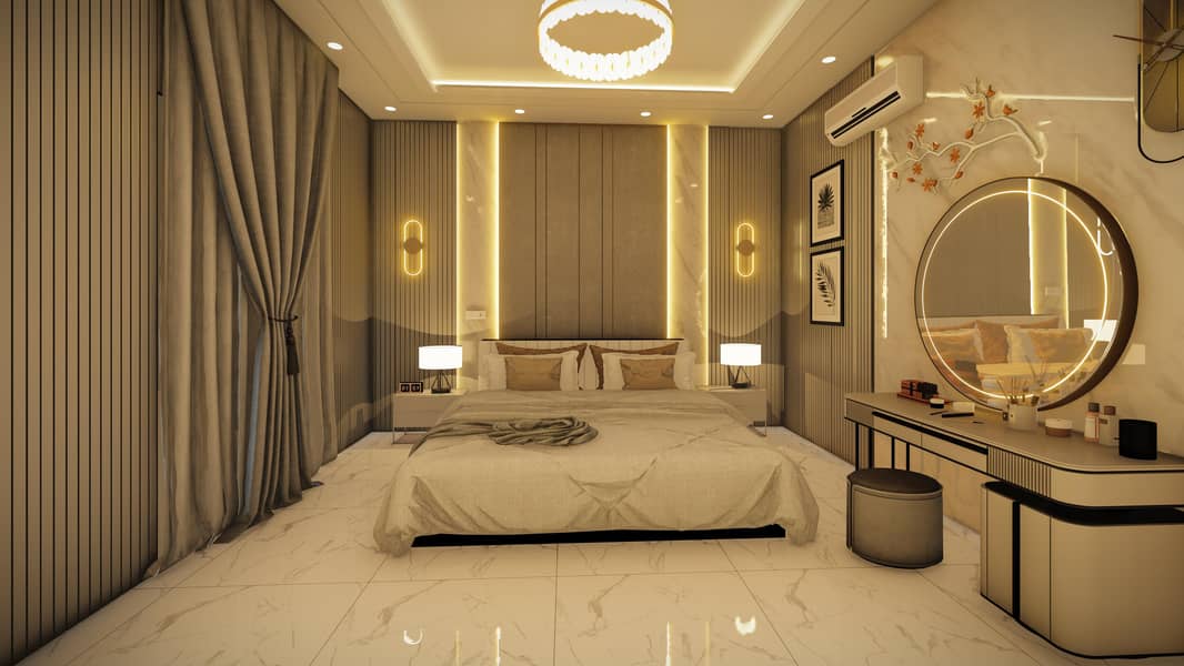 Interior design with layout 16
