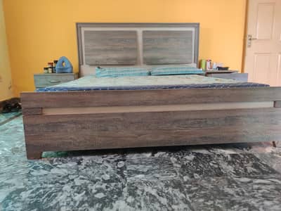 King Size Bed Set with Mattress