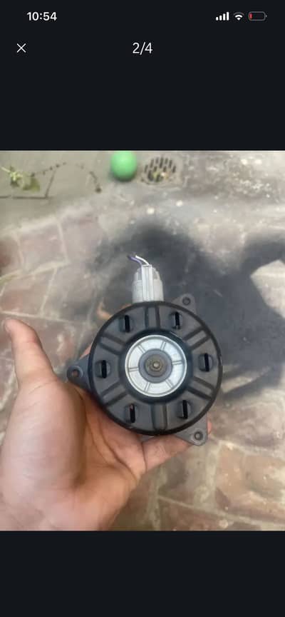 Vitz radiator fan