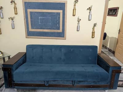 Sofa Cum Bed with Storage
