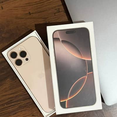 Apple iPhone 16 Pro Max PTA Approved 256GB 91% health Physical+eSim