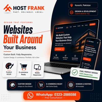Website Designing & Development | Custom, E-commerce Sites