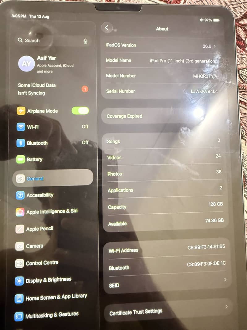 Ipad M1 chip 4
