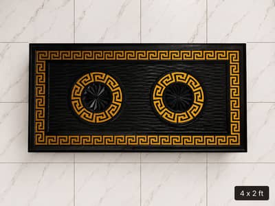 Premium Black & Golden Table For Sale