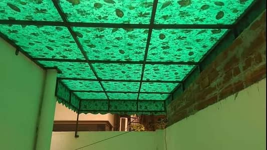 fiberglass shades fiber room fiber window and all  fiber or iron worl