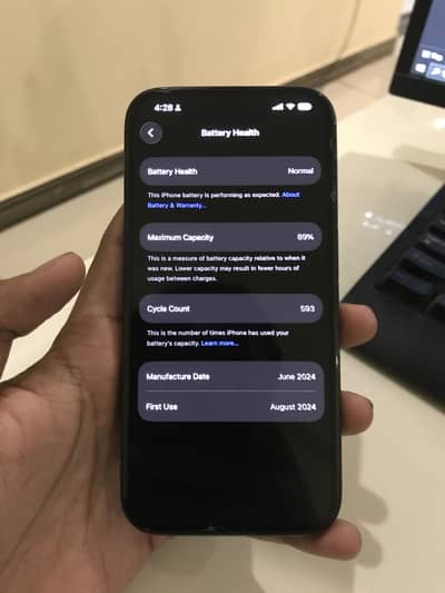 Apple iPhone 15 Pro Black Colour Non Pta Factory unlock