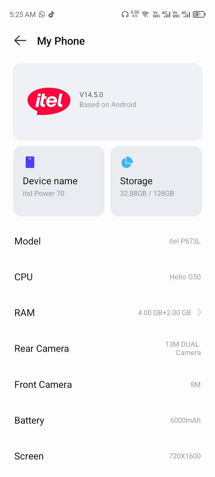 Itel P17 2