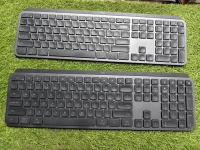 logitech mx keys s wireless Bluetooth keyboard with receiver