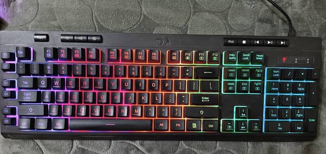 Redragon RGB Gaming Membrane Keyboard Shiva