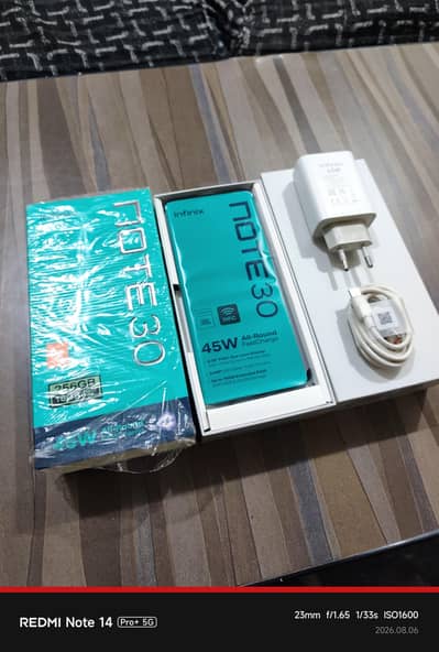 Infinix Note 30 | 16GB 256GB | Full Box