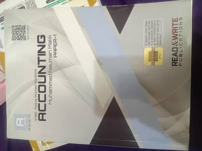 Accounting- Muhammad Nauman Malik- A level
