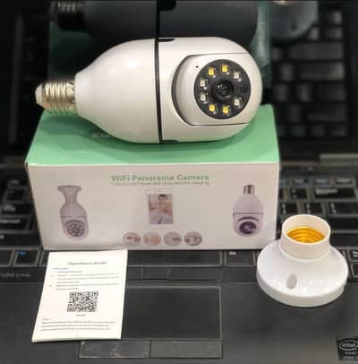 Wifi bulb security 360 degree rotated Mobile live location