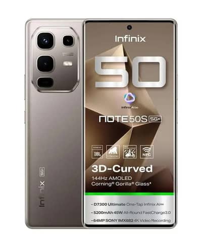 Infinix note 50s 5G 90fps PUBG exchange