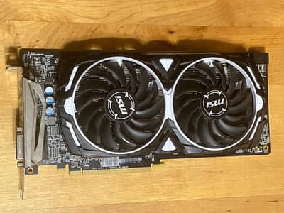 MSI Rx 580 8GB OC graphics card || GPU
