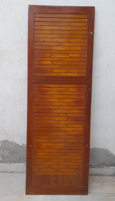 wooden door