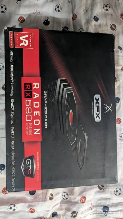 XFX Radeon RX 580 8GB GDDR5 GTS – Excellent Condition with Box