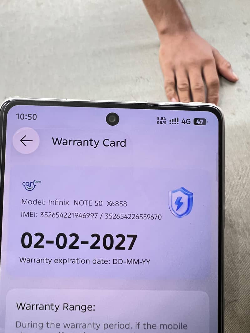 Infinix Note 50 7
