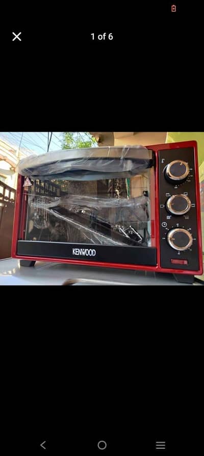Kenwood 35 Liter Baking Oven — Brand New
