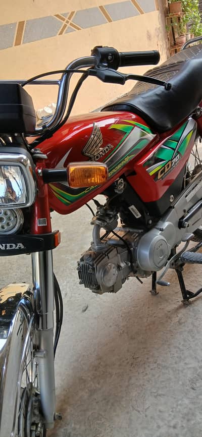 honda 70 2022 model 0 meter halat ha 5000km used just