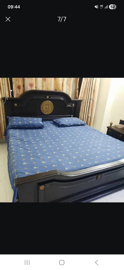 Bed Set ( Without Almirah)  with Molty Ortho Cool Gel Mattress