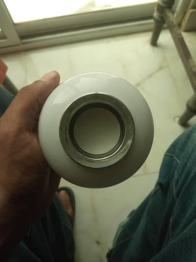 bulb holder speaker with light