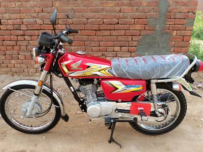 Honda cg125 25model all Punjab number
