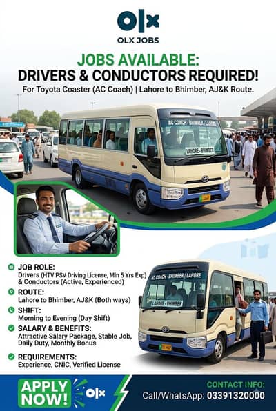 Drivers and Conductors (Required)