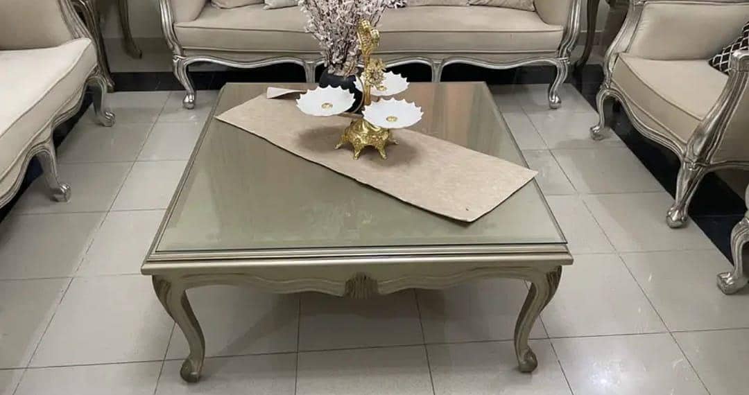 Eight seaters sofa with Table 2
