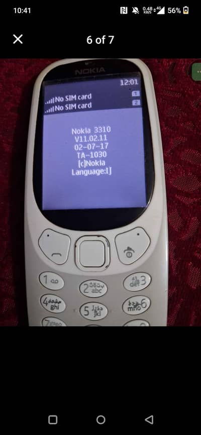 Nokia 3310 Dual sim Original