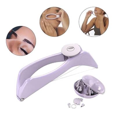 Eyebrow & Lash Curling Set with Threading Machine (COD)