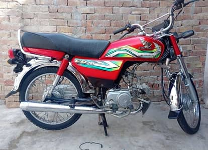 HONDA CD 70 2023 MODEL BAHTREEN CONDITION