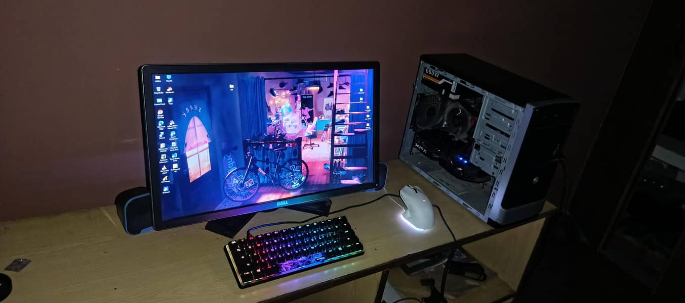 full pc gaming setup 0